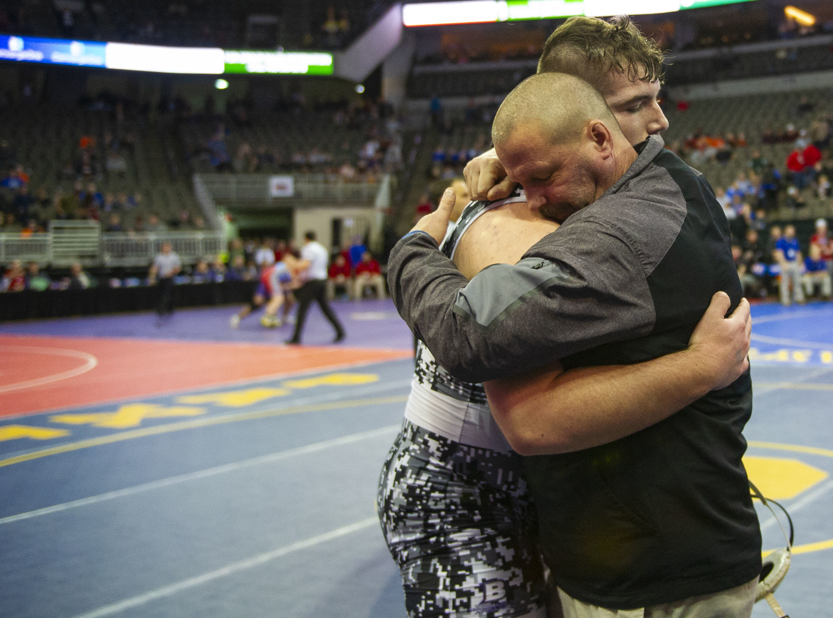 State wrestling semifinals, 2.15